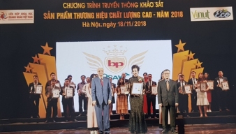Sản phẩm, thương hiệu chất lượng cao năm 2018